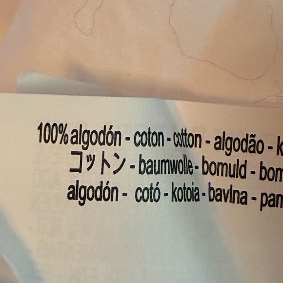 NWT. Zara White Poplin Peter Pan Collar Shirt. Size M. - Picture 8 of 9